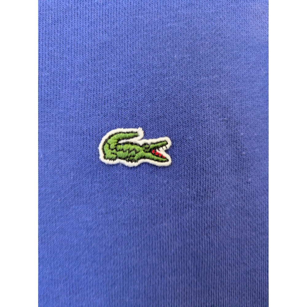 NEW Lacoste Sport Sweatshirt‎ Women's 32 Navy Blue Embroidered Logo Pullover - Picture 4 of 11